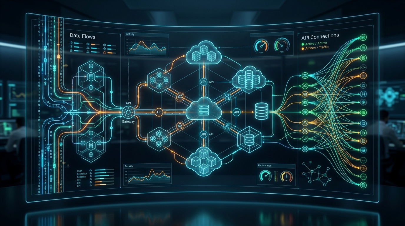 API Integration and Digital Transformation Dashboard